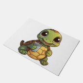 Paillasson Illustration de tortue caricaturale (Incliné)