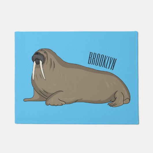 Paillasson Illustration de Walrus (Devant)