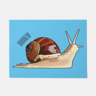 Paillasson Illustration d'escargot