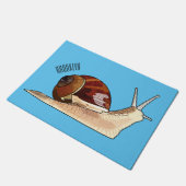 Paillasson Illustration d'escargot (Incliné)