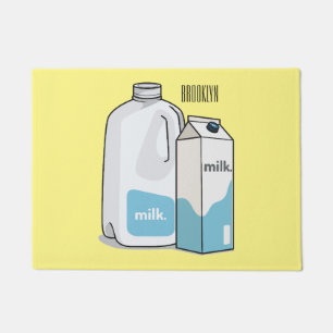 Paillasson Illustration du lait