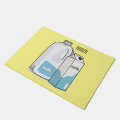 Paillasson Illustration du lait (Incliné)