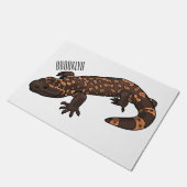 Paillasson Illustration du monstre Gila (Incliné)