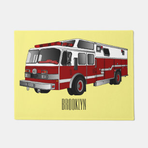 Paillasson Illustration du moteur à incendie