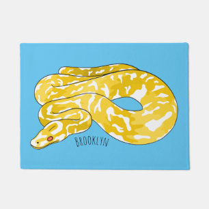 Paillasson Illustration du serpent python birman