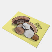 Paillasson Illustration d'un champignon (Incliné)