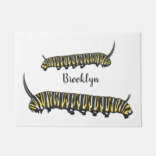 Paillasson Illustration Monarch caterpillar