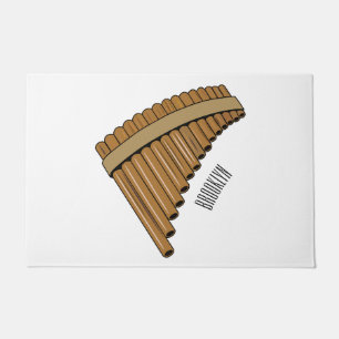 Paillasson Illustration Pan flûte / panpipes