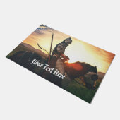 Paillasson Imaginaire de jeu Chevalier monté médiéval (Incliné)