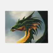 Paillasson Imaginaire Dragon Vert (Devant)
