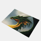 Paillasson Imaginaire Dragon Vert (Incliné)
