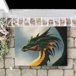 Paillasson Imaginaire Dragon Vert