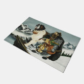 Paillasson Imaginaire nain Saint Bernard Dog (Incliné)