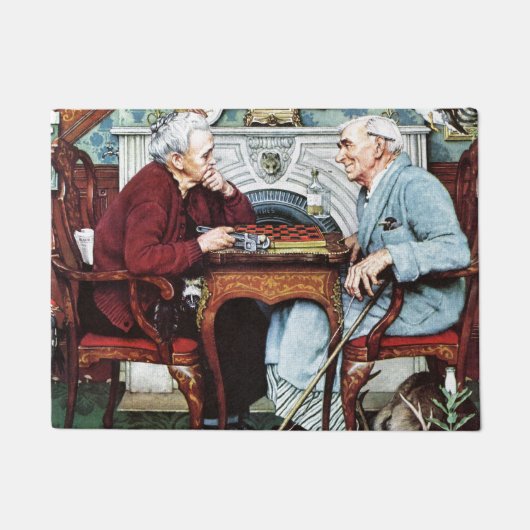 Paillasson Imbécile d'avril, 1943 (Devant)