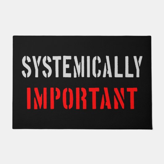 Paillasson Importance systémique (Devant)