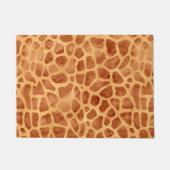 Paillasson Impression de girafe à l'aquarelle (Devant)