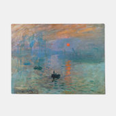 Paillasson Impression Sunrise par Claude Monet (Devant)