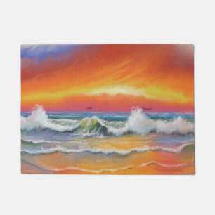 Paillasson Incandescence - Aquarelle