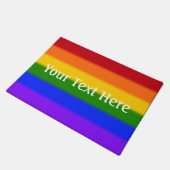 Paillasson Indicateur Gay pride d'arrêt (Incliné)