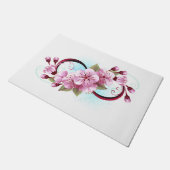 Paillasson Infinité avec les fleurs Sakura (Incliné)