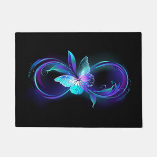 Paillasson Infinité brillante avec papillon magique