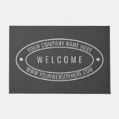 Paillasson Informations sur le nom de l'entreprise personnali (Devant)