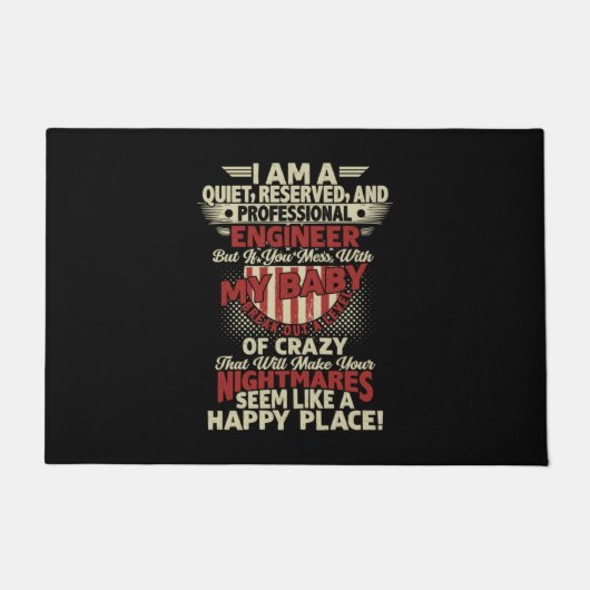 Paillasson Ingénieur ingénieur (Devant)