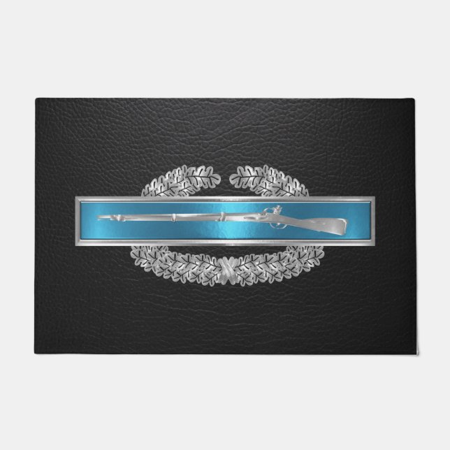 Paillasson Insigne de l'infanterie de combat CIB (Devant)