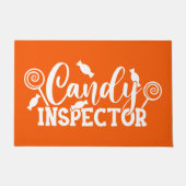 Paillasson Inspecteur Halloween Candy (Devant)