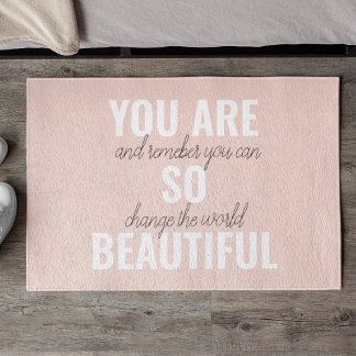 Paillasson Inspiration Vous Êtes Si Belle Citation Positive