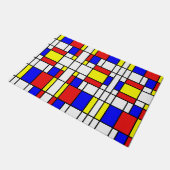 Paillasson Inspiré par Mondrian (Incliné)