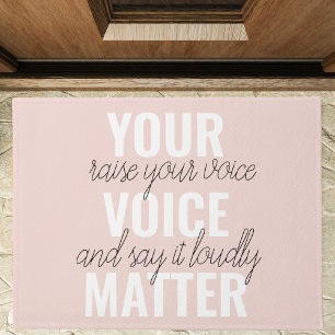 Paillasson Inspirer votre vocabulaire Motivation Citation