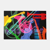 Paillasson Instruments de musique design Pop Art (Devant)