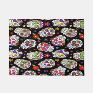 Paillasson Intimidation effrayante et terrifiante de crâne de