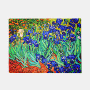 Paillasson Irises par Vincent Van Gogh