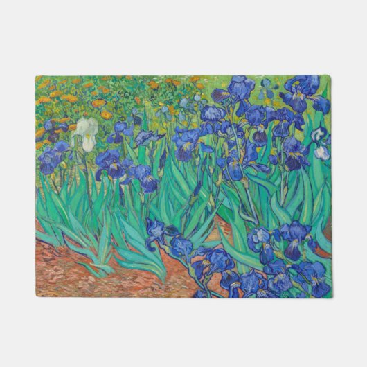 Paillasson Irises Vincent van Gogh (Devant)