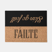 Paillasson Irish Gaelic Welcome & Goodbye, Fáilte (Devant)