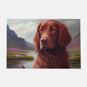 Paillasson Irish Red sur une pagaie : Une aventure pittoresqu