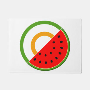 Paillasson IRLANDE AVEC PALESTINE - Watermelon