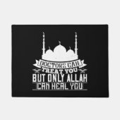 Paillasson Islam - Les Médecins Peuvent Vous Traiter Allah Pe (Devant)