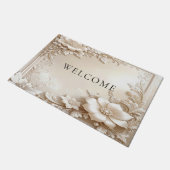 Paillasson Ivory Flowers Doormat (Incliné)