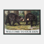 Paillasson J.W. Audubon - Ours Noir Ursus Americanus (Devant)