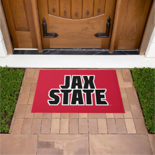 Paillasson Jacksonville State University JAX STATE Bold Text