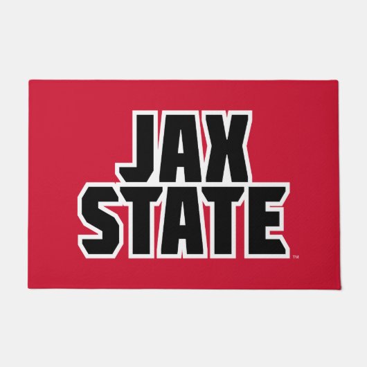 Paillasson Jacksonville State University JAX STATE Bold Text (Devant)