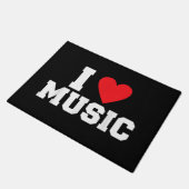 Paillasson J'adore Music Lover (Incliné)