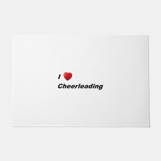 Paillasson J'Aime Cheerleader (Devant)