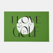 PAILLASSON J'AIME LE GOLF (Devant)