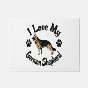 Paillasson J'aime mon berger allemand Tee - shirt