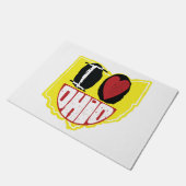 Paillasson J'Aime Ohio Sourire Un Visage Heureux (Incliné)