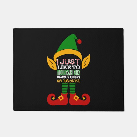 Paillasson J'Aime VTT VTT VTT Favori (Devant)